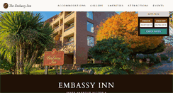 Desktop Screenshot of embassyinn.ca